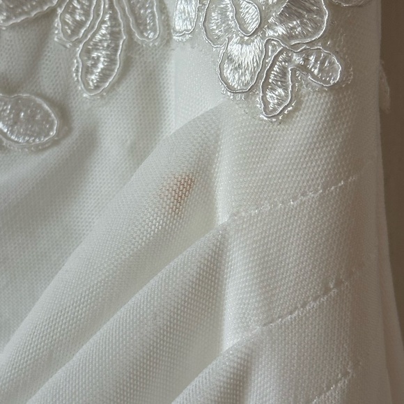 COPY - David’s Bridal Floor Length Wedding Gown - Picture 10 of 13